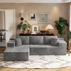 Homall 108" Modular Sectional Sofa, Boneless Couch - Image 7