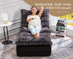 Hobestluk Sofa Couch Foam Sofa for Small Spaces Comfy Sofas - Image 3