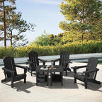 SERWALL Double Adirondack Side Set of 2, Table Rectangular End Table - Image 9