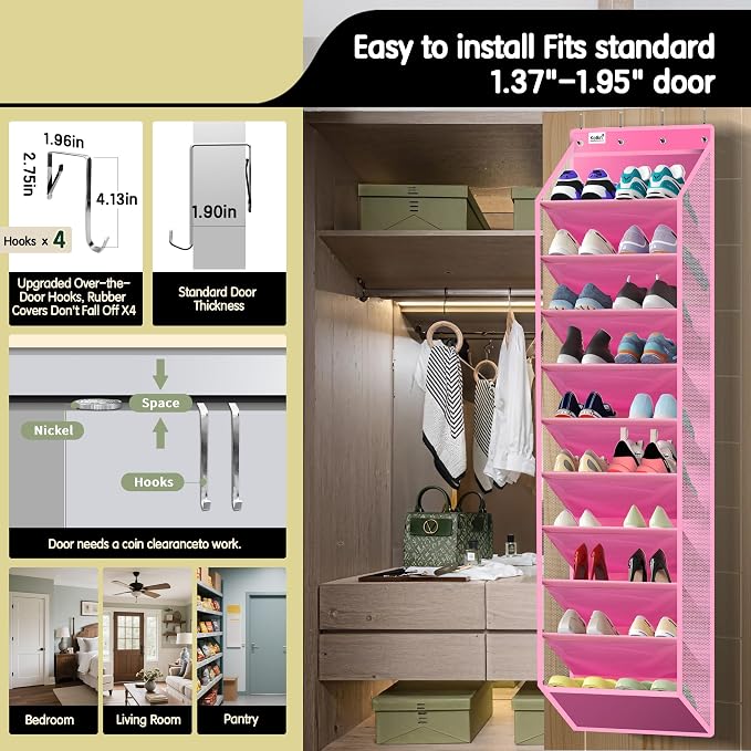 Kotkn 10 Tier Over The Door Organizer - Image 4