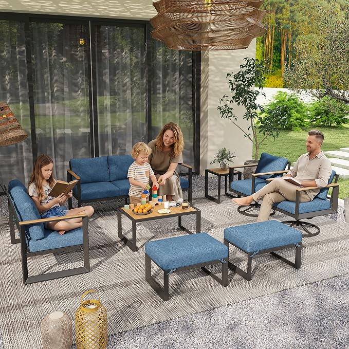 Aluminum Patio Furniture Set - Image 2