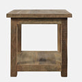 Jofran Reclamation Rustic Reclaimed Solid Wood Square End Table by Jofran+Inc.