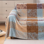 Bohemian Chenille Throw Blanket, Boho Jacquard Tassels Cover - Image 2