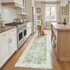Madane Hallway Runner Rug 2x8 Washable Kitchen Rugs Non-Slip, Soft Ultra-Thin by Madane