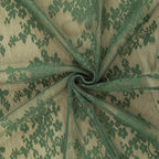 YJ YANJUN Vintage Lace Curtains 84 Inches Long- Country Olive Green Boho Sheer - Image 7