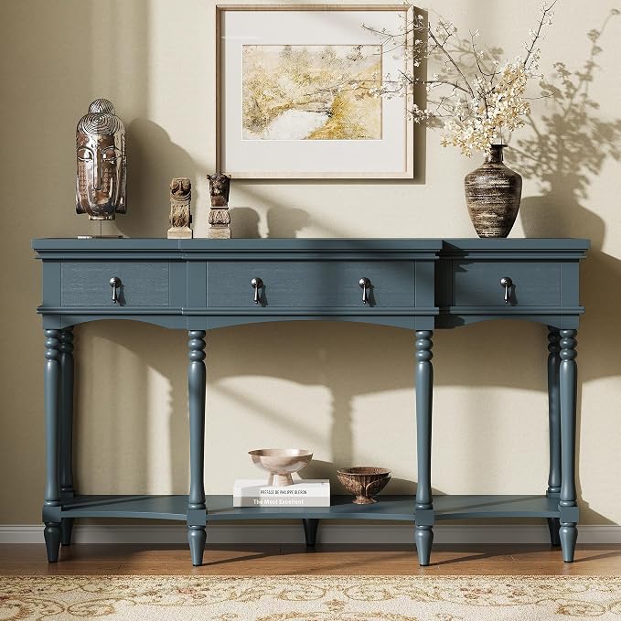 Traditional Retro Console Table by Virubi