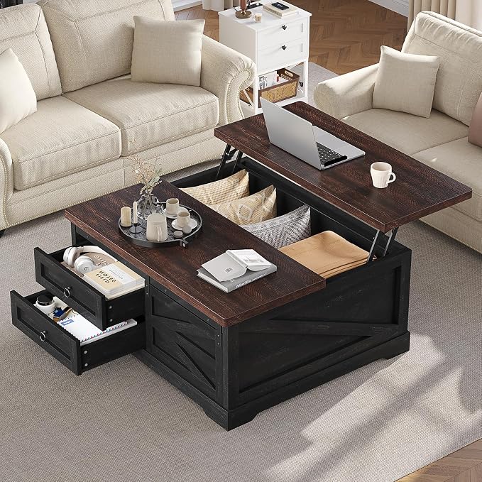 Itaar 39.4'' Lift Top Coffee Table by Itaar