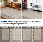 GarveeHome Small Area Rug 2x3 Scalloped Entry Rug Washable - Image 8
