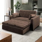 Serta Ainsley 72.6" Convertible Sleeper Sofa, Queen Size, Dreamcoil Comfort - Image 5