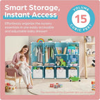 CUBEDIY Baby Closet Organizer for Nursery - Image 2