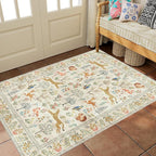 DUKINO 2x3 Entryway Rug, Washable Door Mat Animal Rug - Image 7