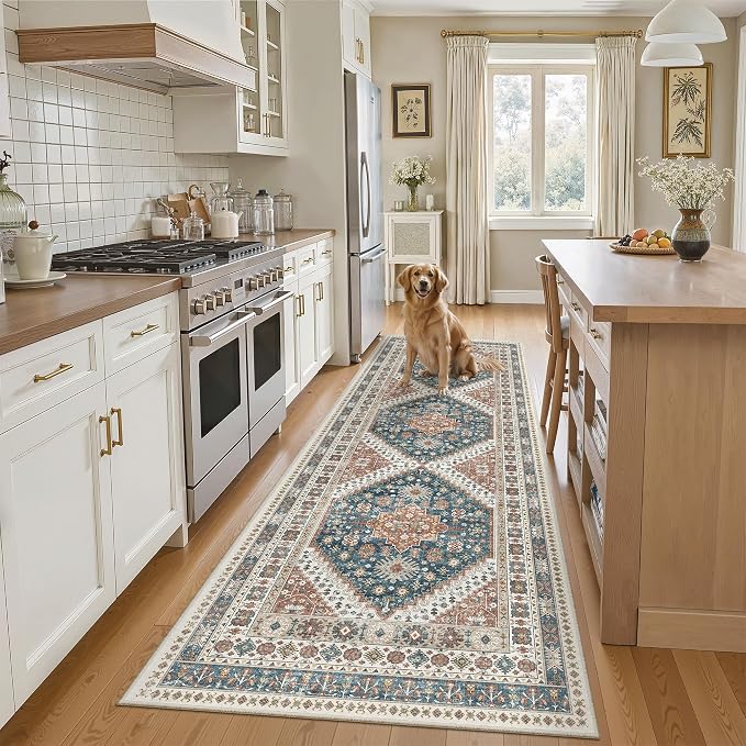 Madane Kitchen Runner 2'6''x8' Soft Rug Runners by Madane