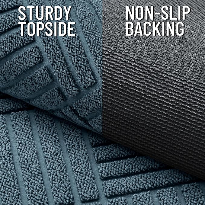 OLANLY Front Door Mat Outside Entrance 33x21, Waterproof Heavy-Duty Doormat | - Image 4