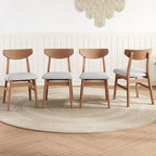 Virubi Set of 2 Modern Scandinavian Chairs - Image 2