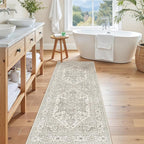 Madane Hallway Runner Rug 2x5 Washable Entry Rugs Non-Slip, Soft Low-Pile by Madane