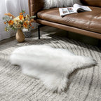 MIULEE Fluffy Area Rug 2x3 ft Faux Fur Sheepskin Rug - Image 8