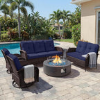 UPHA 8 Pieces Patio Furniture Set by UPHA