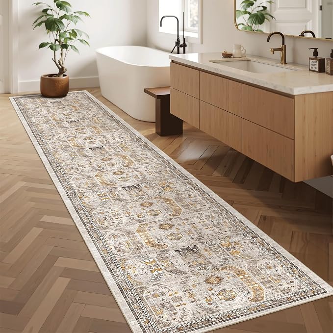 Madane Washable Runner Rugs 2x12 Long - Image 5