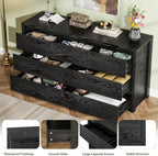 GarveeHome 7 Drawer Dresser for Bedroom, Wide Modern Chest of Drawers, Large - Image 7