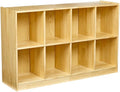 Amazon Basics Block Storage Cabinet, Backpack Organizer Shelf, 8 Compartment by AmazonBasics
