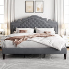 Allewie King Size Bed Frame by Allewie
