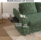 Vipbear 65" Loveseat Sleeper Sofa - Image 7