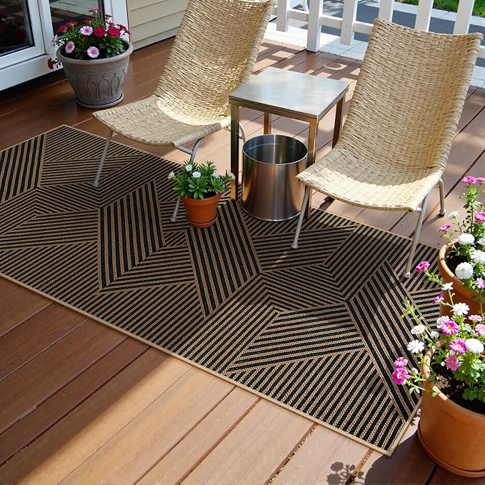 Lahome Modern Geometric Runner Rug, 2x6 Washable Rug Runners - Image 5