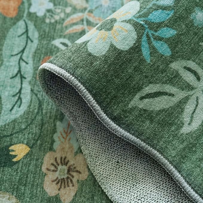 Washable 3x5 Entryway Area Rugs: Ultra Soft Low Pile Carpet - Image 5