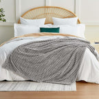 EXQ Home Fleece Throw Blanket for Couch or Bed - Image 2
