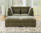 77" Oversized Chenille Couch Modular Sectional Sofa, Washable Cloud Couch by CHICHOUSE
