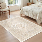 4x6 Area Rug for Entryway, Washable Kitchen Rug, Living Room, Dining Room - Image 8