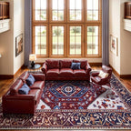 SERISSA 9x12 Washable Non Slip Boho Area Rug - Image 3