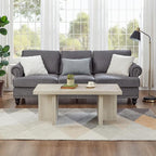 Roundhill Furniture Mchome 3-Piece Coffee Table Set, Coffee Table and Two End - Image 7