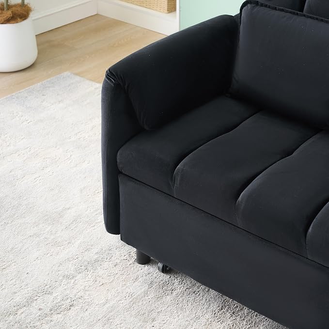 Ball & Cast 52" Convertible Sleeper Sofa - Image 5