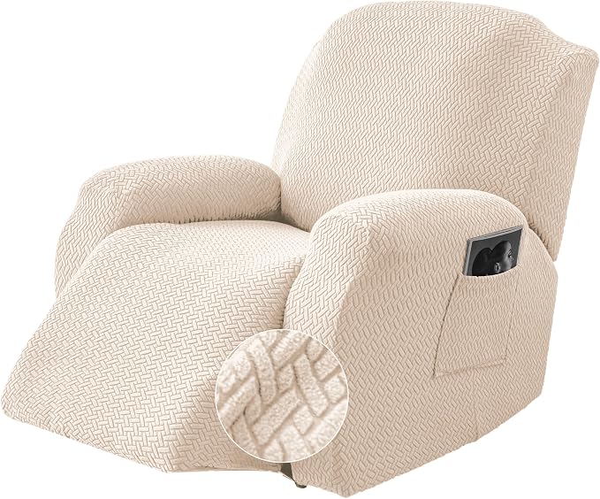 Genina Recliner Chair Cover, Stretch Reclining Chair Covers, Recliner Sofa by Genina