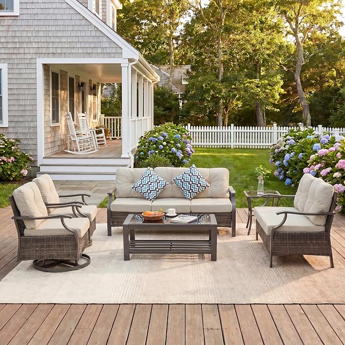 6 Pieces Outdoor Conversation Sets - Image 7