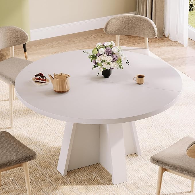 iPormis 47-Inch Round Dining Table - Image 4