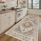 Madane 4x8 Wide Hallway Runner Rug Washable - Image 2