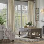 Pitalk Back Tab Linen Curtains 108 Inches Long - Image 6