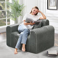 Hobestluk Single Sofa Foam Couch Sofa by YourHomeDeservesMore