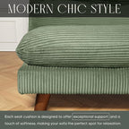 DreamDashio Futon Sofa Bed, 69 inch Futon Couch - Image 7