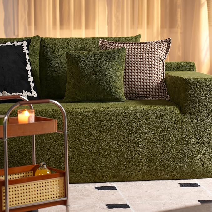 ovios 104" Cloud Boneless Couch - Image 9