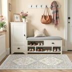 2x5 Rug Runner Non-Slip Washable Rugs by Restydon