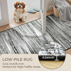 2x6 Runner Rug Non Slip, Washable Hallway Runner Rug, Nursery Room, Soft Runner - Image 6