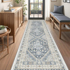 3x10 Runner Rug Non Slip Washable Hallway Runner, Front Porch, Laundry Room - Image 3