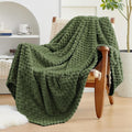 EXQ Home Gentle Soft Fleece Throw Blanket – Cozy Lightweight 3D Imitation by EXQHomeTexitleCoLtd
