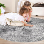 DMOYEST 5ft Round Area Rug Living Room Rugs - Image 6