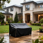 Patio 3-Seater Sofa Cover, Outdoor Couch Cover Fits up to 79W x 38D x 35H Inches - Image 5