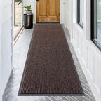 OLANLY Front Door Mat 71x30, Waterproof Heavy-Duty Indoor Outdoor Doormat | Tan by OLANLY