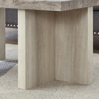 Roundhill Furniture Mchome 3-Piece Coffee Table Set, Coffee Table and Two End - Image 6